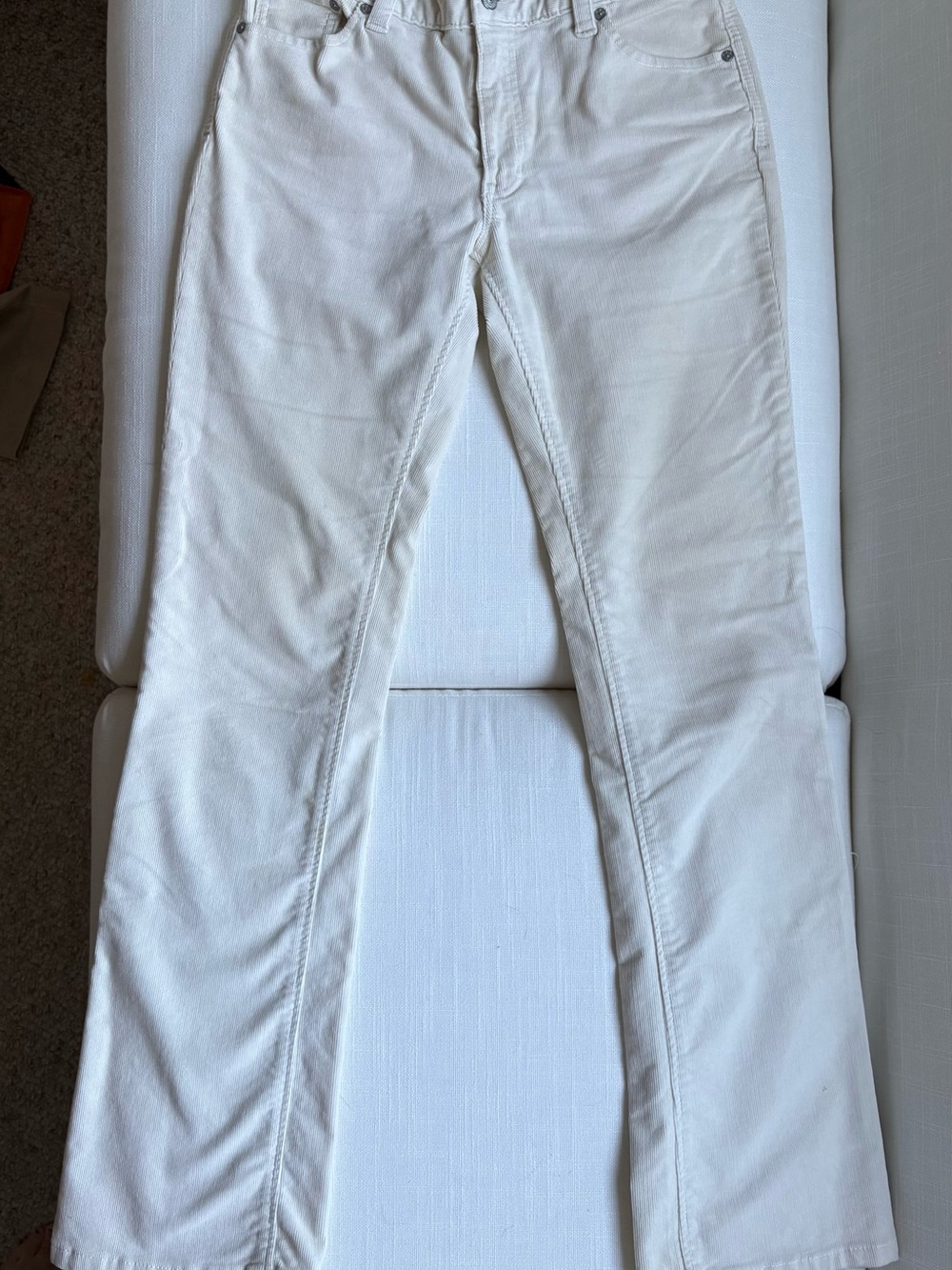 GAP Off-White Boot Cut Pants